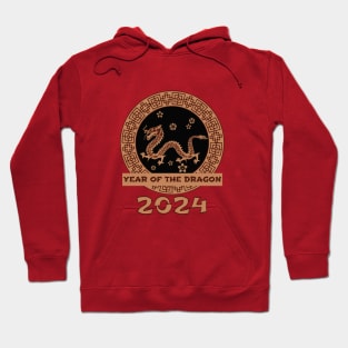 2024 year of the dragon Hoodie